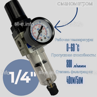 Фильтр масловлагоотделитель AW2000 -02 - st-e.info - Кострома