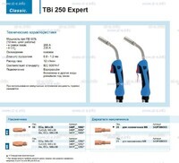 Горелка для полуавтоматической сварки TBi 250 Expert, длина 5 m. - st-e.info - Кострома