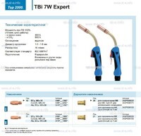 Горелка для полуавтоматической сварки TBi  7W Expert, длина 5 m. - st-e.info - Кострома