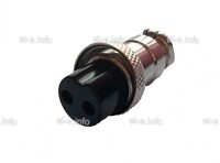 Розетка кабельная GX16-2 - st-e.info - Кострома