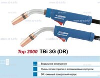 Горелка для полуавтоматической сварки TBi 3G-blue-ESG, длина 4 метра - st-e.info - Кострома