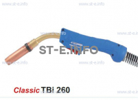 Горелка для полуавтоматической сварки TBi 260-blue-ESG, длина 3 метра - st-e.info - Кострома
