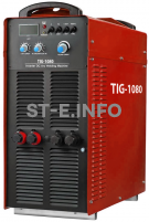 Сварочный аппарат для аргонодуговой сварки TIG-1080 - st-e.info - Кострома