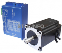 Шаговые двигатели с контроллером управления NEMA 34 - 86HSE8N-BC38 - st-e.info - Кострома