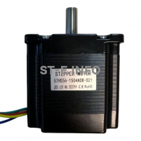 Двухфазный шаговый двигатель 57HS56-1504А08-D21 вал 8,00 мм - st-e.info - Кострома