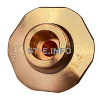 Сопло шестигранное для лазерной резки Raytools д.1,0мм арт. BD32-15-10-S - st-e.info - Кострома