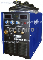 Сварочный инверторный полуавтомат BRIMA MIG/MMA-315-1 - st-e.info - Кострома