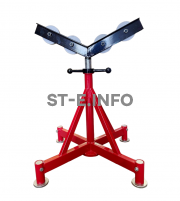 Роликовая опора для труб ST-V1 - st-e.info - Кострома