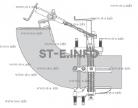 Центратор цепной однорядный Василёк СС-4TC+ для диаметров 140-1520 синий для нержавеющей стали - st-e.info - Кострома