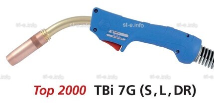 Горелка для полуавтоматической сварки TBi 7G Short, длина 3 метра - st-e.info - Кострома