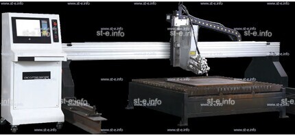 Шести-осевая портальная машина термической резки металла ST-BEVEL3580-SE(2500х6000мм) - st-e.info - Кострома
