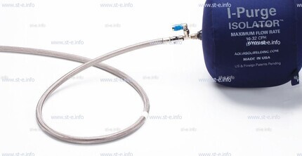 Односторонняя заглушка с трубкой и клапаном ISO 3" (76 mm)  - st-e.info - Кострома