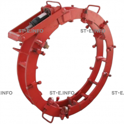 Центратор наружный с гидродомкратом ЦНГ-101 для труб диаметром 1020 мм с домкратом 12 тонн - st-e.info - Кострома