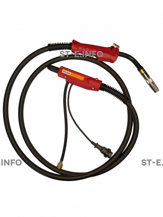 Сварочная горелка для полуавтомата QTB-350A длина кабеля 5 метров, PNA (штырь) - st-e.info - Кострома