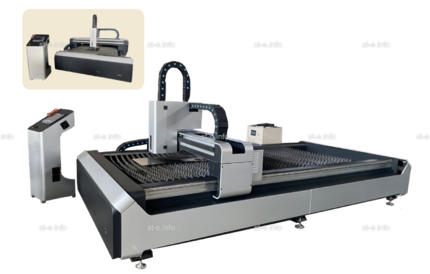 Лазерный станок для резки металла KING 3000*1500 мм 2kWt Raycus - st-e.info - Кострома
