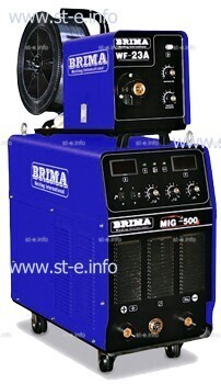 Сварочный инверторный полуавтомат Brima MIG-500 - st-e.info - Кострома